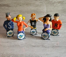 2006 Archie Comics 5 Busts Archie Betty Veronica Jughead Reggie Diamond Select 