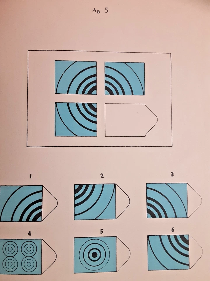 Colored Progressive Matrices, Sets A,Ab & B, by Raven, J. C (FOR ANALYSIS) - Image 4 of 4