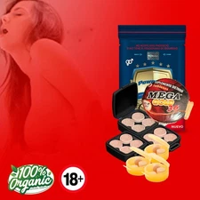 PowersX Mega Gold Sexual Stamina Vitamin Increase Timing Strength Bull Power Men