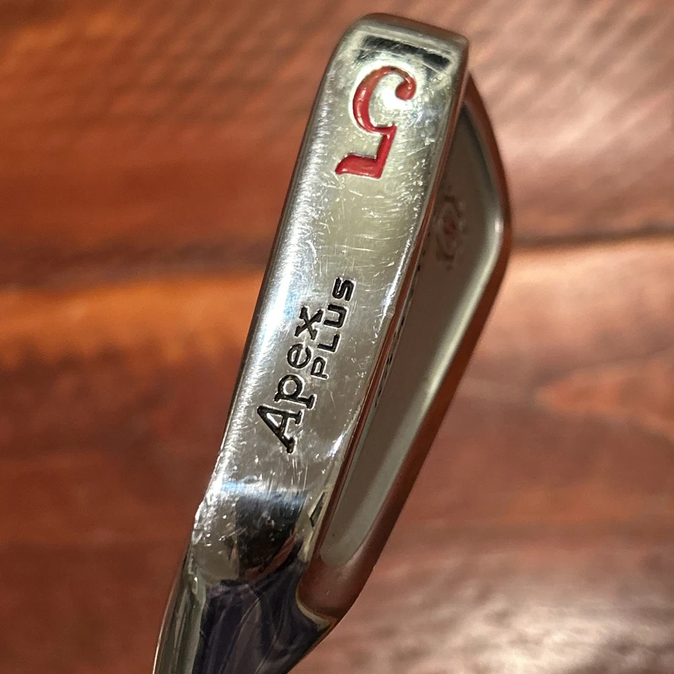 LH Ben Hogan Apex Plus Forged Single 5 Iron Factory Apex 4 Steel Stiff Stunning - Image 3 of 4