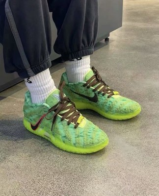 Nike Ja 3 Zombie Green Yellow Mesh Low Top HV9923-700 Men 4 /Women