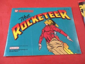The Rocketeer (Nintendo NES) COMPLETE w/ Box manual game WORKS!