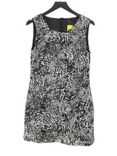 Mango Tank Midi Dress L in Black