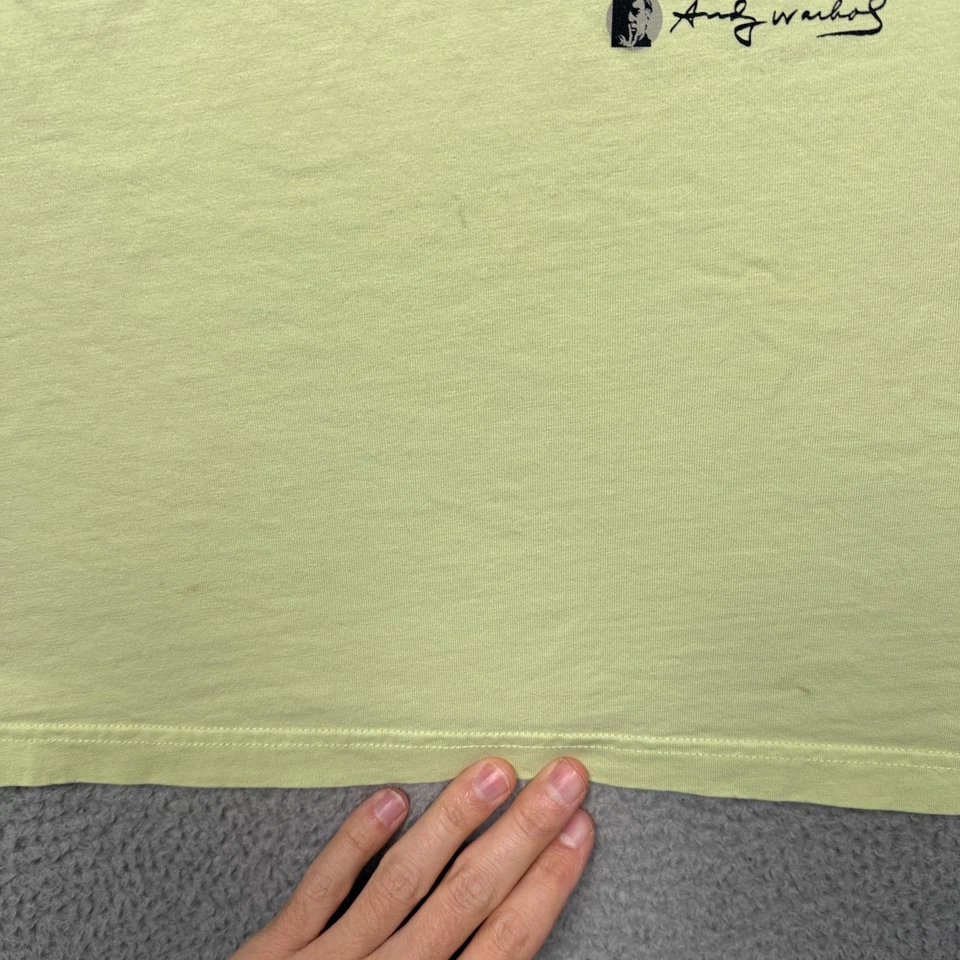 Uniqlo x Andy Warhol T Shirt Mens Medium Graphic Tee Art T-Shirt Pop Art Artist - Image 2 of 4