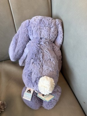 Jellycat BASHFUL VIOLA BUNNY Original Medium Soft Plush Toy NWT