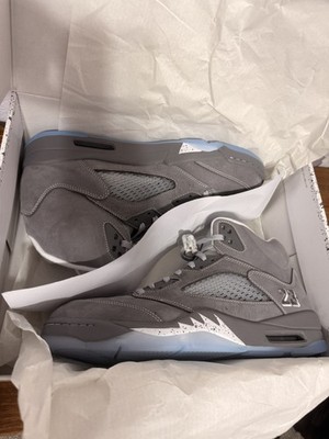 Nike Air Jordan 5 Retro Wolf Grey Size 13 DD0587-002 BRAND NEW AUTHENTIC