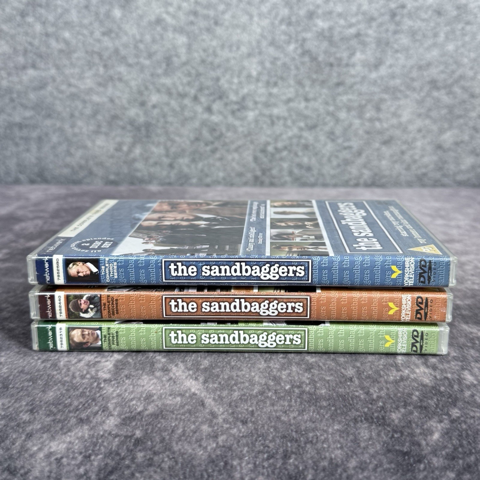 The Sandbaggers Complete Series 1-3 DVD Set - ITV Spy Thriller Roy Marsden