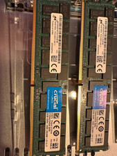 Micron 32GB DDR4-2400 ECC LRDIMM Server RAM Crucial  **NIE BENUTZT**