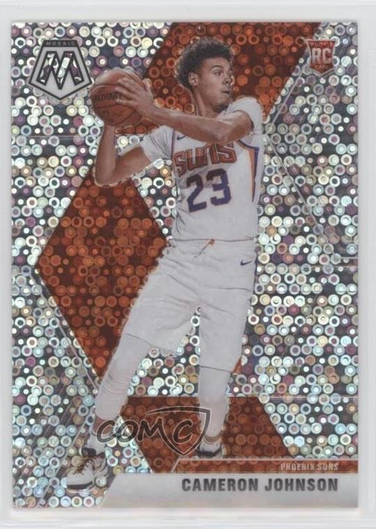 2019-20 Panini Mosaic Rookies Fast Break Silver Prizm Cameron Johnson #203 04ag