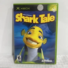 SHARK TALE MICROSOFT XBOX VIDEO GAME NO MANUAL TESTED DREAMWORKS