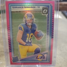 2025 Panini Donruss - Rated Rookie Terrance Ferguson Optic Preview Pink  (RC)