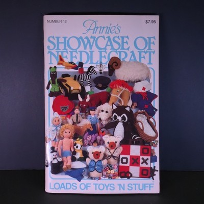 Annie's Showcase of Needlecraft No 12 Loads of Toys Crochet Knit Patterns 1984