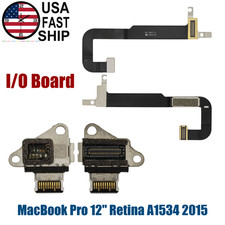 Original USB-C I/O Board Port Flex Cable For Apple MacBook Pro 12" A1534 2015