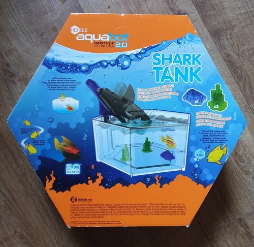 Hexbug Aquabot Shark Tank Smart Fish Technology Pet Playset - New + Sealed - Picture 2 of 15
