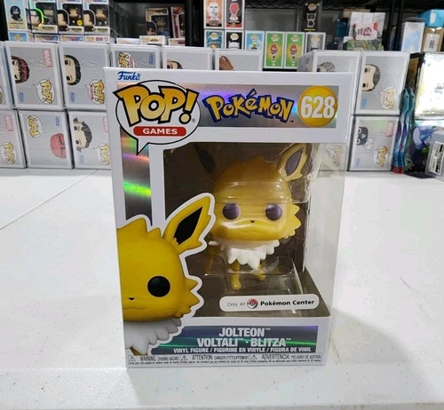Funko Pop Jolteon Pearlescent Pokemon Center Exclusive # 628