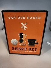 Van Der Hagen Badger Wet Shave Set With Soap, Brush, Stand  Mug/scuttle
