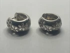 MT Vintage cut out  Sterling silver Earrings 925
