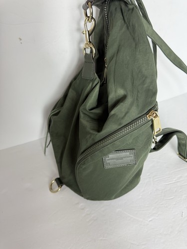 Rebecca Minkoff Julian Small Backpack Women's Green Paratrooper Bag - Picture 10 of 12