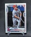 Mike Trout 2021 Bowman Baseball Card #17 Los Angeles Angels