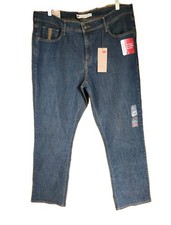 LEVI'S Women's Straight Blue Jeans 22W NEW