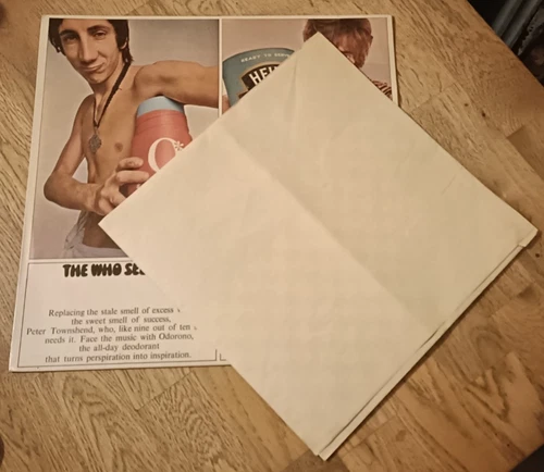 The Who LP Sell Out UK Track Mono 1st Press WITH CORRECT ORIGINAL POSTER PSYCH