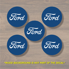 Vinyl Decal Sticker Overlays Fits Ford Wheel Center Cap X5 Vinyl Decal Sticker Overlays Fits Ford Wheel Center Cap X5