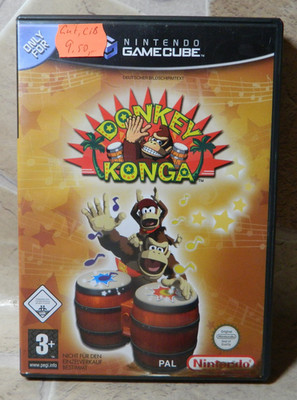 Donkey Konga (Nintendo GameCube) CiB - GUT -