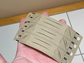 LEGO Indiana Jones Fabric Vehicle Roof Dk Tan 7622 x1837px1 x1 Cloth Only