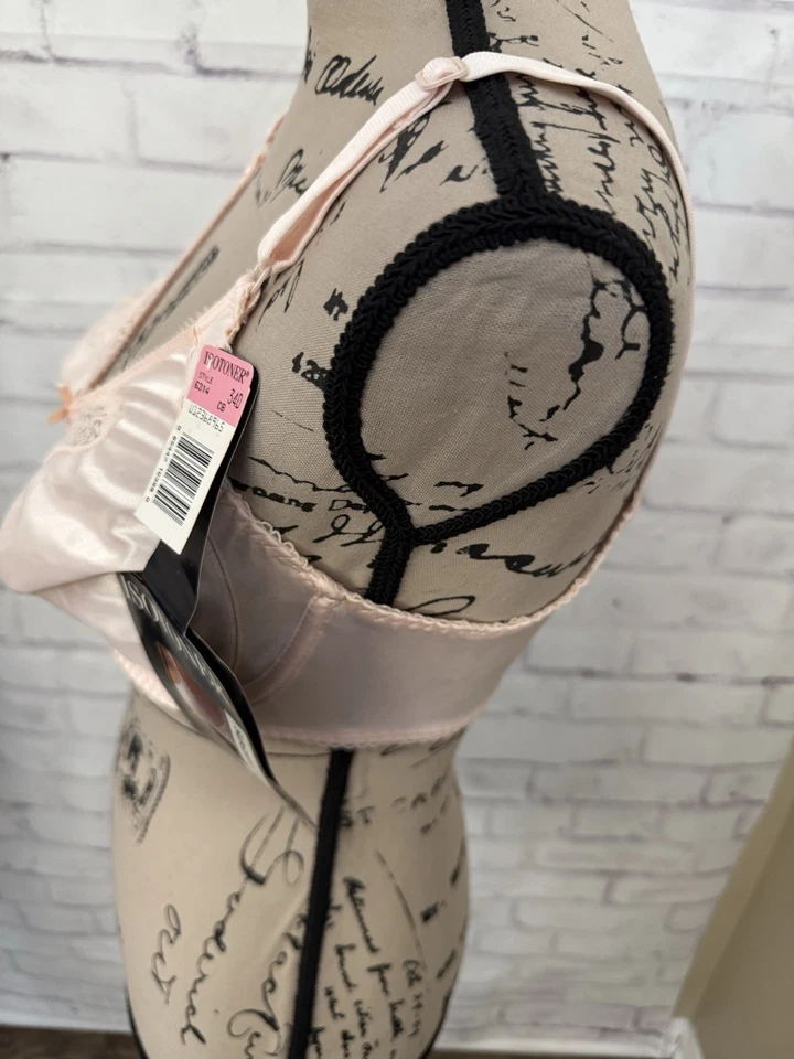 Sujetador Isototoner From Bali Comfort Ligeramente Imperfecto 34D Rosa 6314 De Colección Nuevo Foto 4 de 4