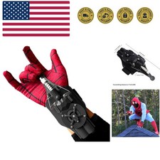 Web Shooters, Spider Silk Launcher for Kids - USB Charging, Rope Launcher - C...