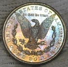 1881-s Morgan Silver Dollar Brilliant Uncirculated Slight Cameo & Mirrors...