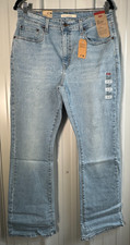 Levis 725 Women's High Rise Bootcut Jeans, Light Wash, Size 32x30, NWT