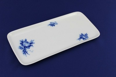 Hutschenreuther Charmant / Kuchenplatte / Teller / Blaue Rose #J