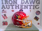 Tre Mcbride Full Size Signed Arizona Cardinals Rave Replica Helmet Beckett COA
