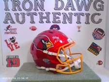 Tre Mcbride Signed Arizona Cardinals Rave Replica Helmet Beckett COA