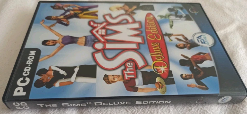 The Sims Deluxe Edition PC Gioco Completo in Italiano Come Nuovo! Raro Vintage - Immagine 3 di 4