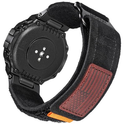 Hemsut Watch Bands with Amazfit /2//Ultra, Millitary Soft Suede Leather Strap...