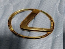 Lexus Gold Emblem Badge Used Car Logo Sticker Auto Accessory Lexus Gold Emblem Badge Used Car Logo Sticker Auto Accessory