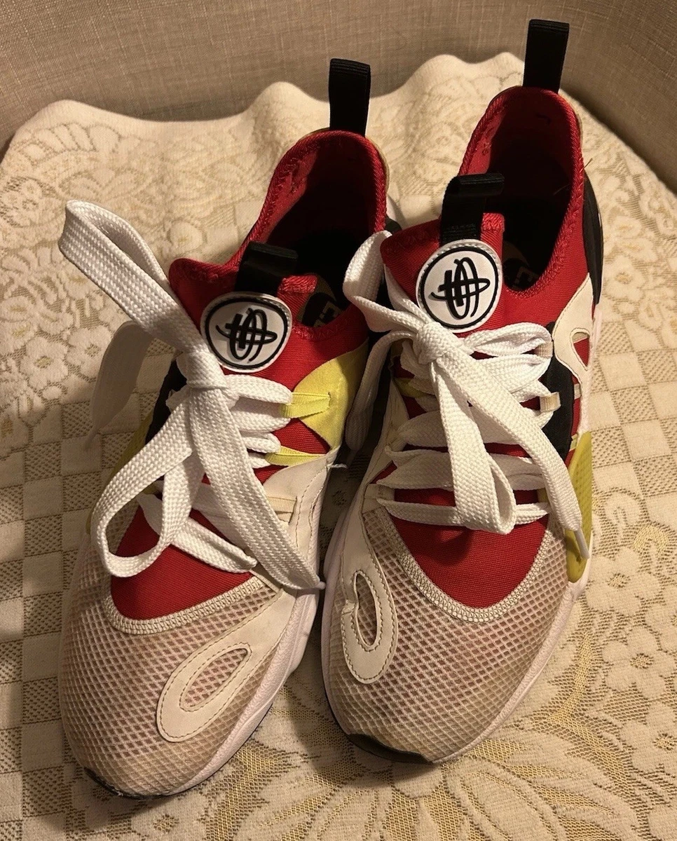 Nike Air Huarache Edge TXT Magenta Yellow for Sale  display picture 2