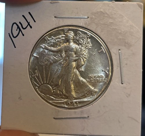 BU 1941 Walking Liberty Half Dollar (Imperfect)