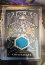 2020 Panini Obsidian - Atomic Material Luke Kuechly #AM4 /50 (MEM)