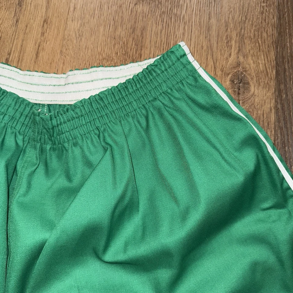 Pantalones Cortos de Gimnasio Vintage Atléticos Pista de Correr Verde NOS 60s 70s 80s Hombres XL 40 42 Foto 4 de 4