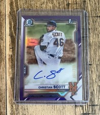 Christian Scott Chrome 1st Bowman Auto 004/250