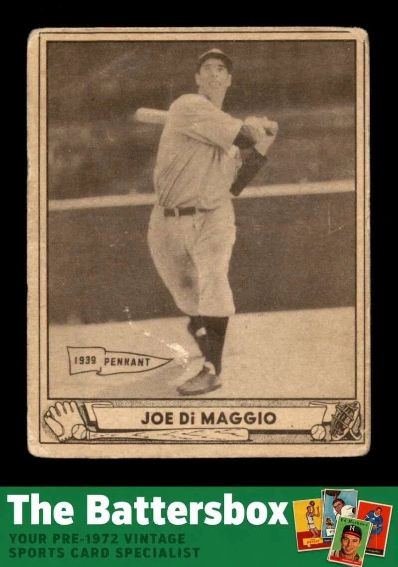 1940 Play Ball - Joe DiMaggio #1 for sale | eBay