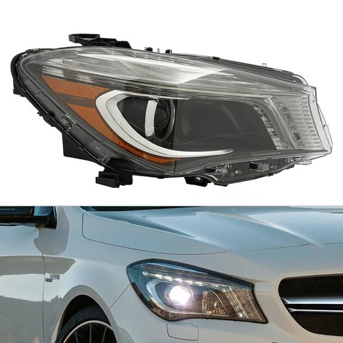 Xenon/HID Headlight For 2014-16 Mercedes-Benz CLA200 CLA250 Headlamp Left/Right - Image 2 of 4