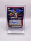 2024 Topps Chrome, Autograph Peja Stojakovic, #CG-PST Red Refractor /5 (AU)