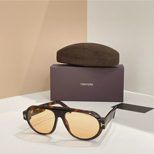 HOT SALE TOM FORD TF1102 Square Sunglasses 59  16-140