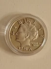 2003 LIBERTY-TORCH & LIBERTY  $10 DOLLAR USA PROOF 1 Troy oz. .999 Silver Round
