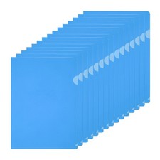 A4 Plastic Folders, 40 Pack Clear Folders l Type Pockets Documents, Dark Blue