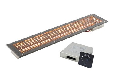 Infraworld VITALlight-IPX4 Infrarotstrahler-Set Easy Control anthrazit gerader E
